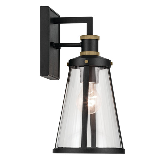 Kichler - 59146BKT - One Light Outdoor Wall Mount - Talman - Textured Black