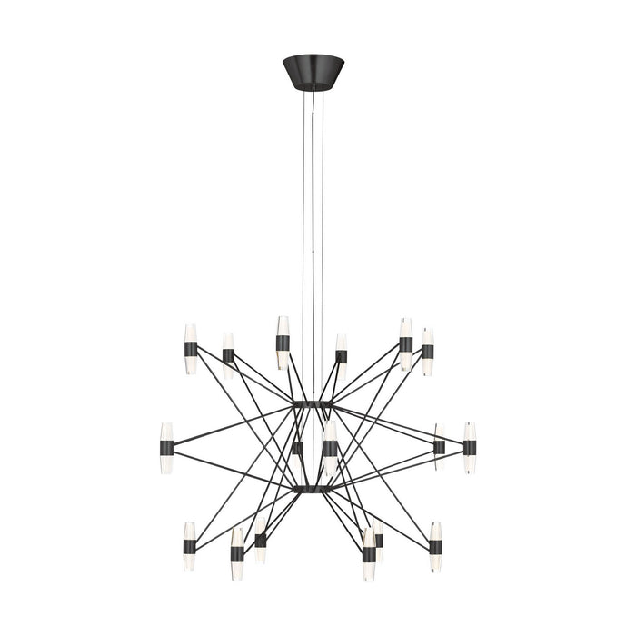 Visual Comfort Modern - SLCH24827BZ - LED Chandelier - Lassell - Dark Bronze