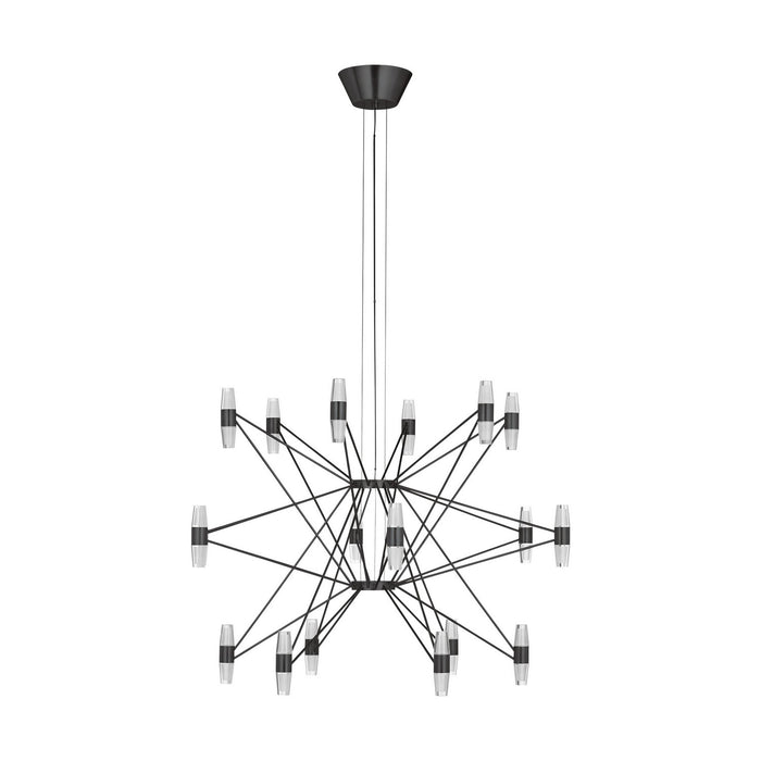 Visual Comfort Modern - SLCH24827BZ - LED Chandelier - Lassell - Dark Bronze