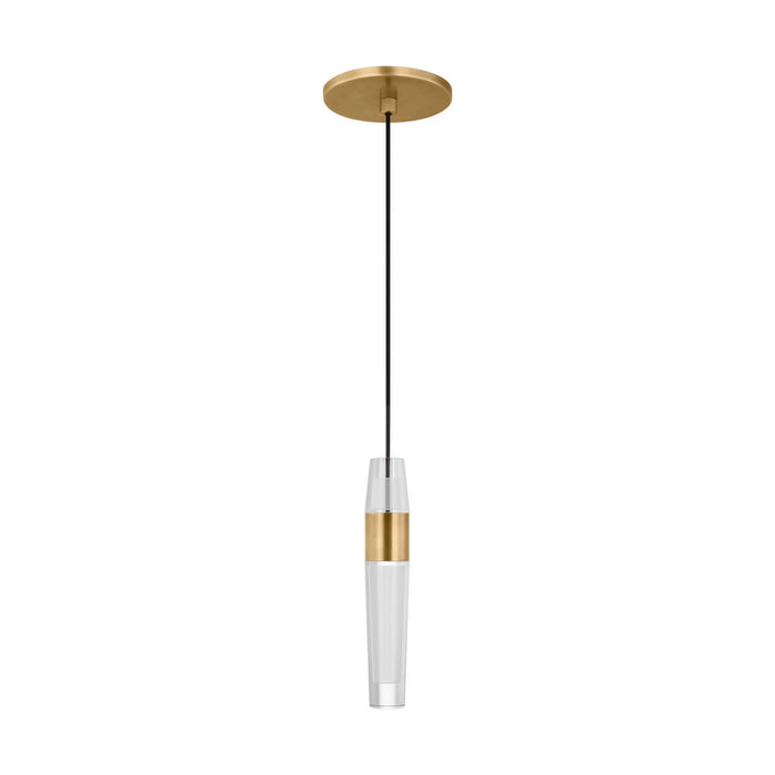 Visual Comfort Modern - SLPD39727NB - LED Pendant - Lassell - Natural Brass