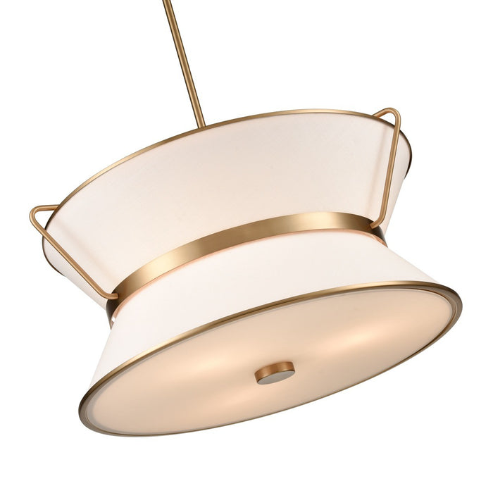 Artcraft - AC11832BB - LED Chandelier - Layla - Brushed Brass