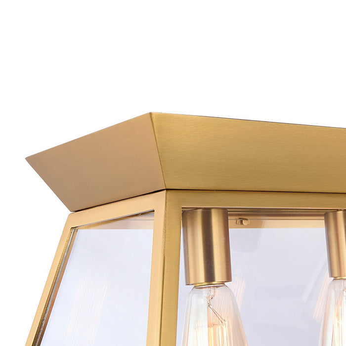 Artcraft - AC11854BB - Six Light Island Chandelier - Lucian - Brushed Brass