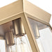 Artcraft - AC11853BB - Four Light Flushmount - Lucian - Brushed Brass