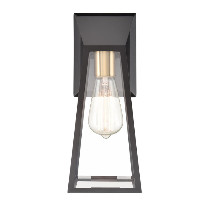 Artcraft - AC11857BK - One Light Wall Sconce - Lucian - Black and Brushed Brass