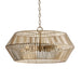 Capital Lighting - 330341MA - Four Light Pendant - Kaiya - Matte Brass