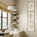 Capital Lighting - 350912LT - One Light Pendant - Liam - Light Wood and White