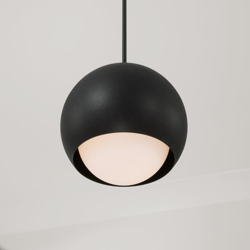 Capital Lighting - 351611BI - One Light Pendant - Dolby - Black Iron