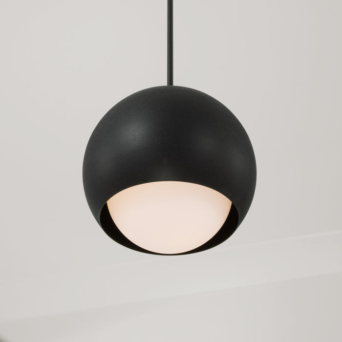 Capital Lighting - 351611BI - One Light Pendant - Dolby - Black Iron