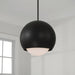 Capital Lighting - 351611BI - One Light Pendant - Dolby - Black Iron