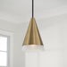 Capital Lighting - 351911AB - One Light Pendant - Avant - Aged Brass and Black