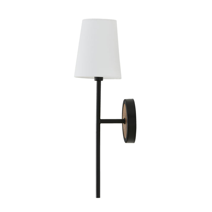 Capital Lighting - 650811WK-709 - One Light Wall Sconce - Jonah - Light Wood and Matte Black