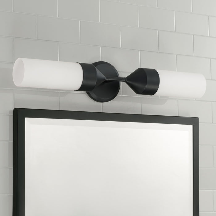 Capital Lighting - 652421MB - Two Light Wall Sconce - Devon - Matte Black