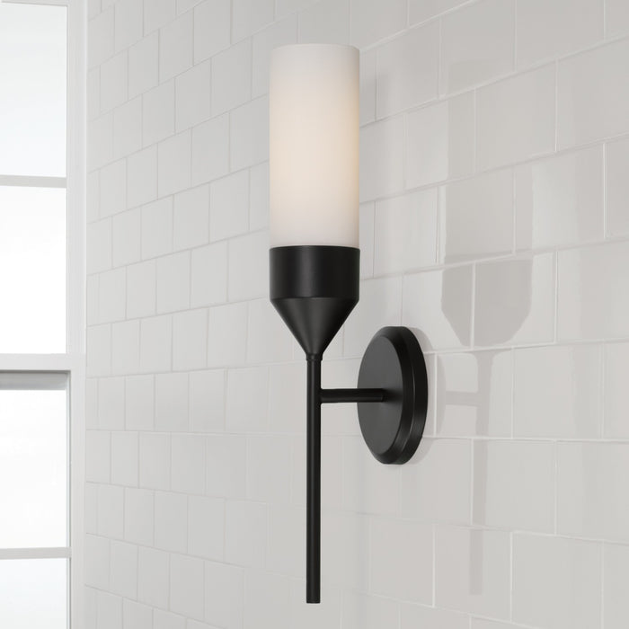 Capital Lighting - 652411MB - One Light Wall Sconce - Devon - Matte Black