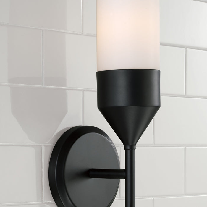 Capital Lighting - 652411MB - One Light Wall Sconce - Devon - Matte Black