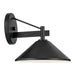 Kichler - 49060BK - One Light Outdoor Wall Mount - Ripley - Black