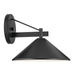 Kichler - 49061BK - One Light Outdoor Wall Mount - Ripley - Black