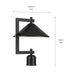 Kichler - 49063BK - One Light Outdoor Post Mount - Ripley - Black