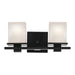 Kichler - 45150BK - Two Light Bath - Tully - Black