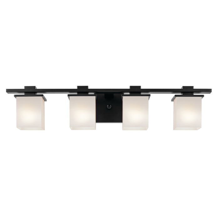 Kichler - 45152BK - Four Light Bath - Tully - Black