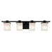 Kichler - 45152BK - Four Light Bath - Tully - Black