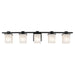 Kichler - 45193BK - Five Light Bath - Tully - Black