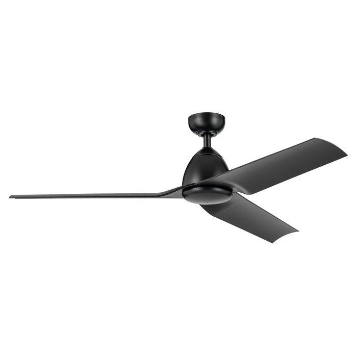 Kichler - 310254SBK - 54"Ceiling Fan - Fit - Satin Black