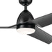 Kichler - 310254SBK - 54"Ceiling Fan - Fit - Satin Black