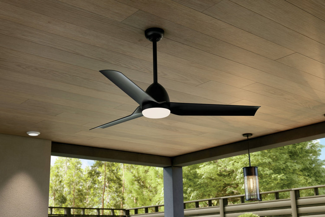 Kichler - 310254SBK - 54"Ceiling Fan - Fit - Satin Black