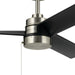 Kichler - 300375NI - 52"Ceiling Fan - Spyn Lite - Brushed Nickel