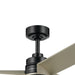 Kichler - 300375SBK - 52"Ceiling Fan - Spyn Lite - Satin Black