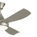 Kichler - 310354NI - 54"Ceiling Fan - Ample - Brushed Nickel