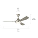 Kichler - 310354NI - 54"Ceiling Fan - Ample - Brushed Nickel