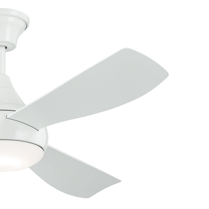 Kichler - 310354WH - 54"Ceiling Fan - Ample - White