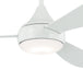 Kichler - 310354WH - 54"Ceiling Fan - Ample - White