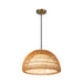 Alora - PD631416BGOP - One Light Pendant - Bondi - Brushed Gold/Opal Glass