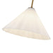 Alora - PD451814AGOP - One Light Pendant - Serena - Aged Brass/Opal Glass