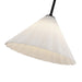 Alora - PD451814MBOP - One Light Pendant - Serena - Matte Black/Opal Glass