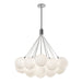 Kuzco Lighting - CH3128-OP - LED Chandelier - Bolla - Opal Glass