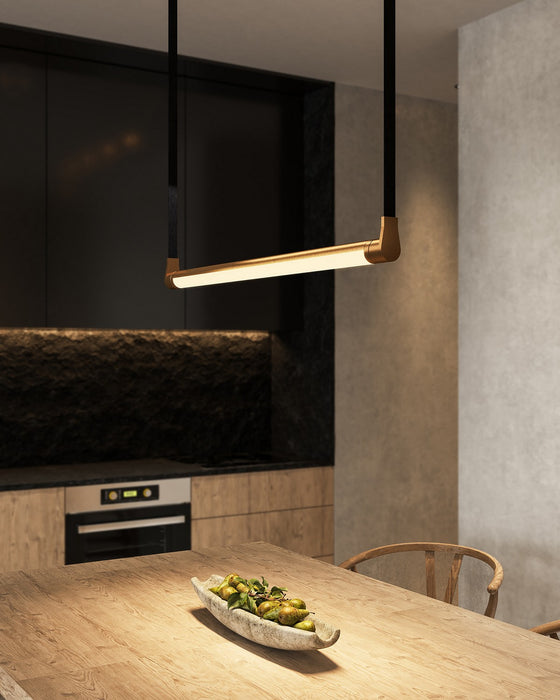 Kuzco Lighting - LP46841-VB - LED Linear Pendant - Laurence - Vintage Brass