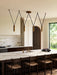 Kuzco Lighting - LP90404-VB - LED Linear Pendant - Mason - Vintage Brass