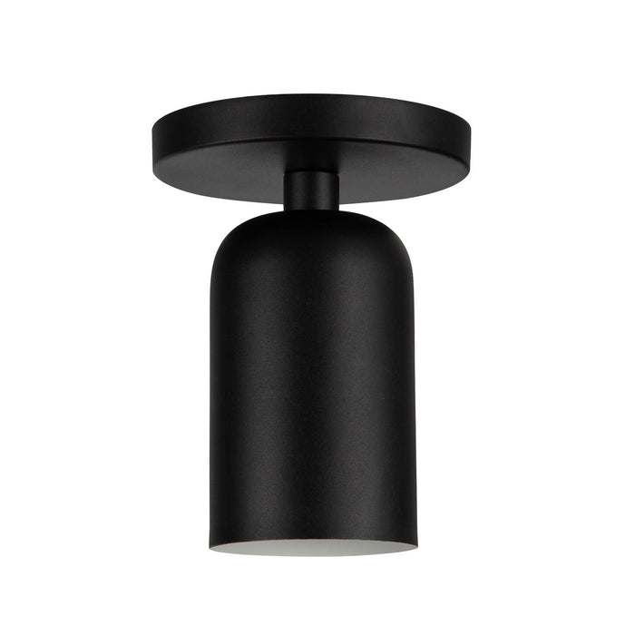 Kuzco Lighting - SF57704-BK - One Light Semi-Flush Mount - Nola - Black