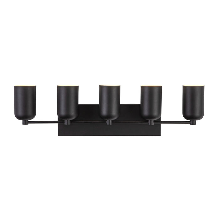 Kuzco Lighting - VL57732-BK - Five Light Vanity - Nola - Black