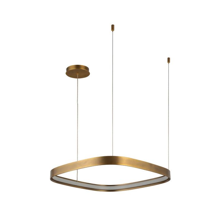 Kuzco Lighting - PD78019-VB - LED Pendant - Yukon - Vintage Brass