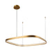 Kuzco Lighting - PD78031-VB - LED Pendant - Yukon - Vintage Brass