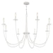 Savoy House - 1-1202-8-83 - Eight Light Chandelier - Stonecrest - Bisque White