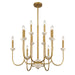 Savoy House - 1-2294-12-262 - 12 Light Chandelier - Oakhurst - Antique Gold