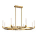 Savoy House - 1-2507-8-322 - LED Chandelier - Del Mar - Warm Brass