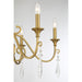 Savoy House - 1-2700-6-322 - Six Light Chandelier - Fairchild - Warm Brass