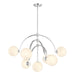 Savoy House - 1-3319-7-11 - Seven Light Chandelier - Marias - Polished Chrome