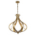 Savoy House - 1-4000-6-31 - Six Light Chandelier - Atlas - Grecian Gold